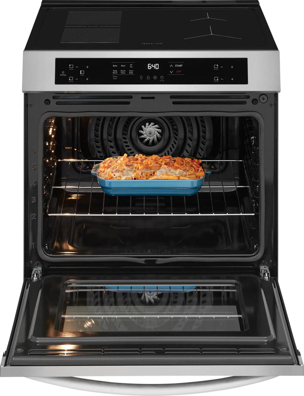30" Front Control Induction Range with Air Fry