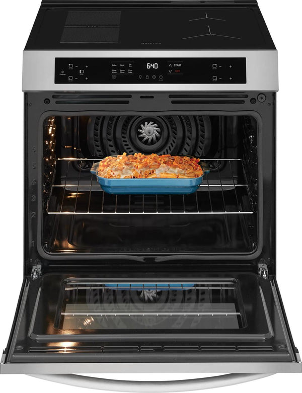 30" Front Control Induction Range with Air Fry