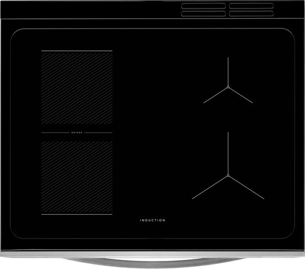30" Front Control Induction Range with Air Fry