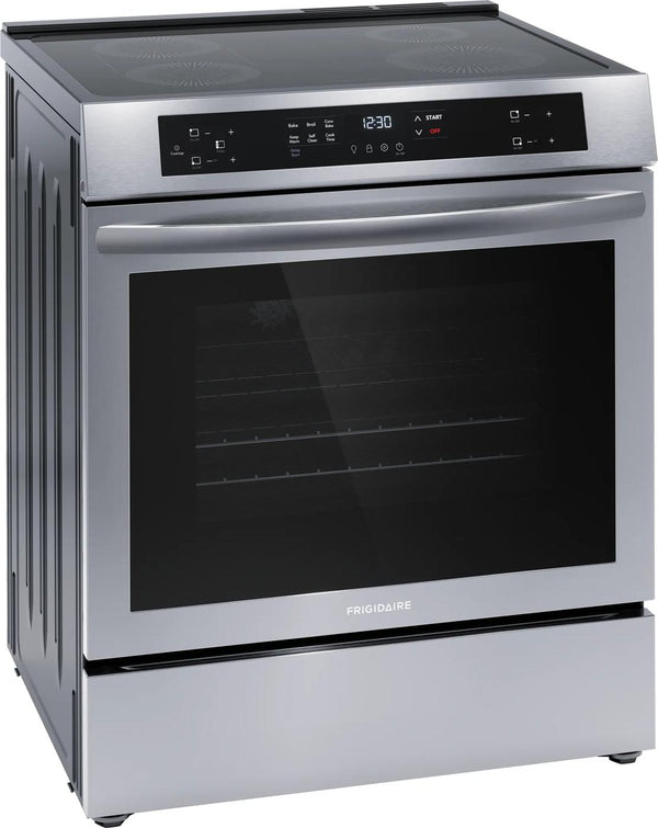 30" Front Control Induction Range with Convection Bake