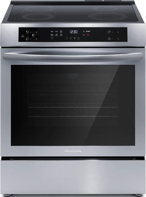 30" Front Control Induction Range with Convection Bake