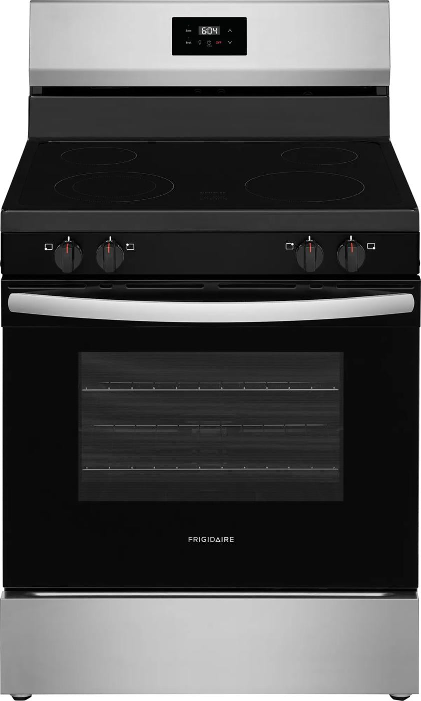 30" Rear Control Electric Range
