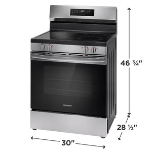 30" Electric Range with the EvenTemp®