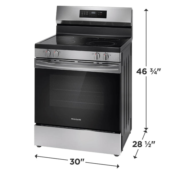 30" Electric Range with the EvenTemp®