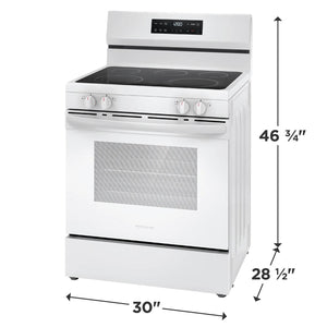 30" Electric Range with the EvenTemp®