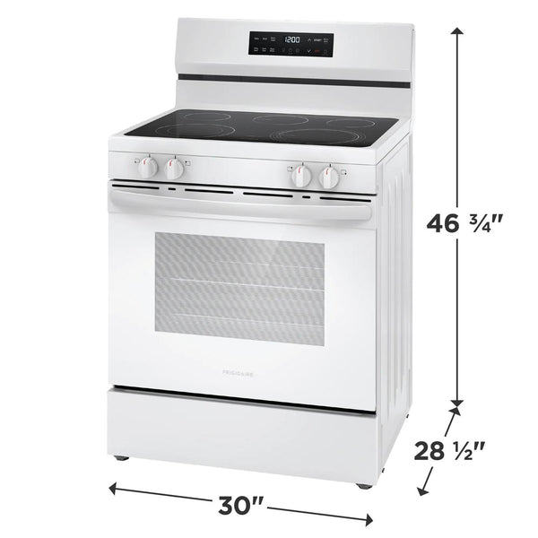 30" Electric Range with the EvenTemp®
