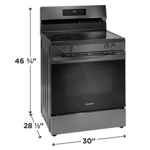 30" Electric Range with Air Fry