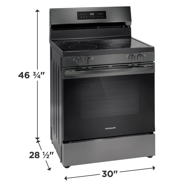 30" Electric Range with Air Fry