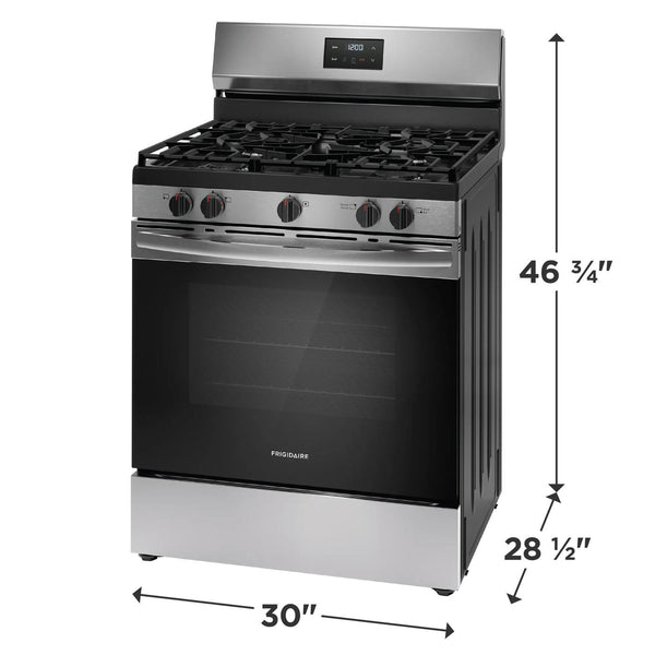 30" Gas Range