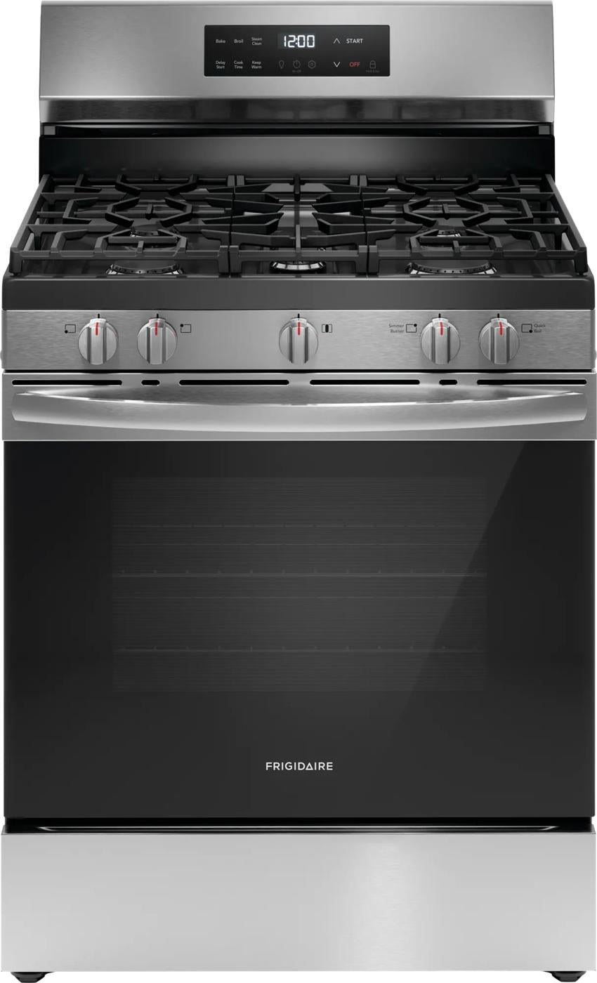 30" Gas Range with Quick Boil