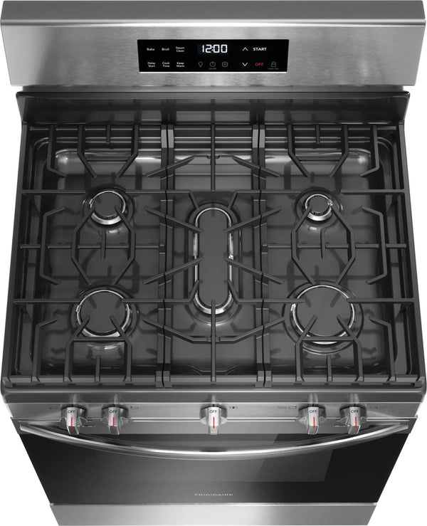 30" Gas Range with Quick Boil