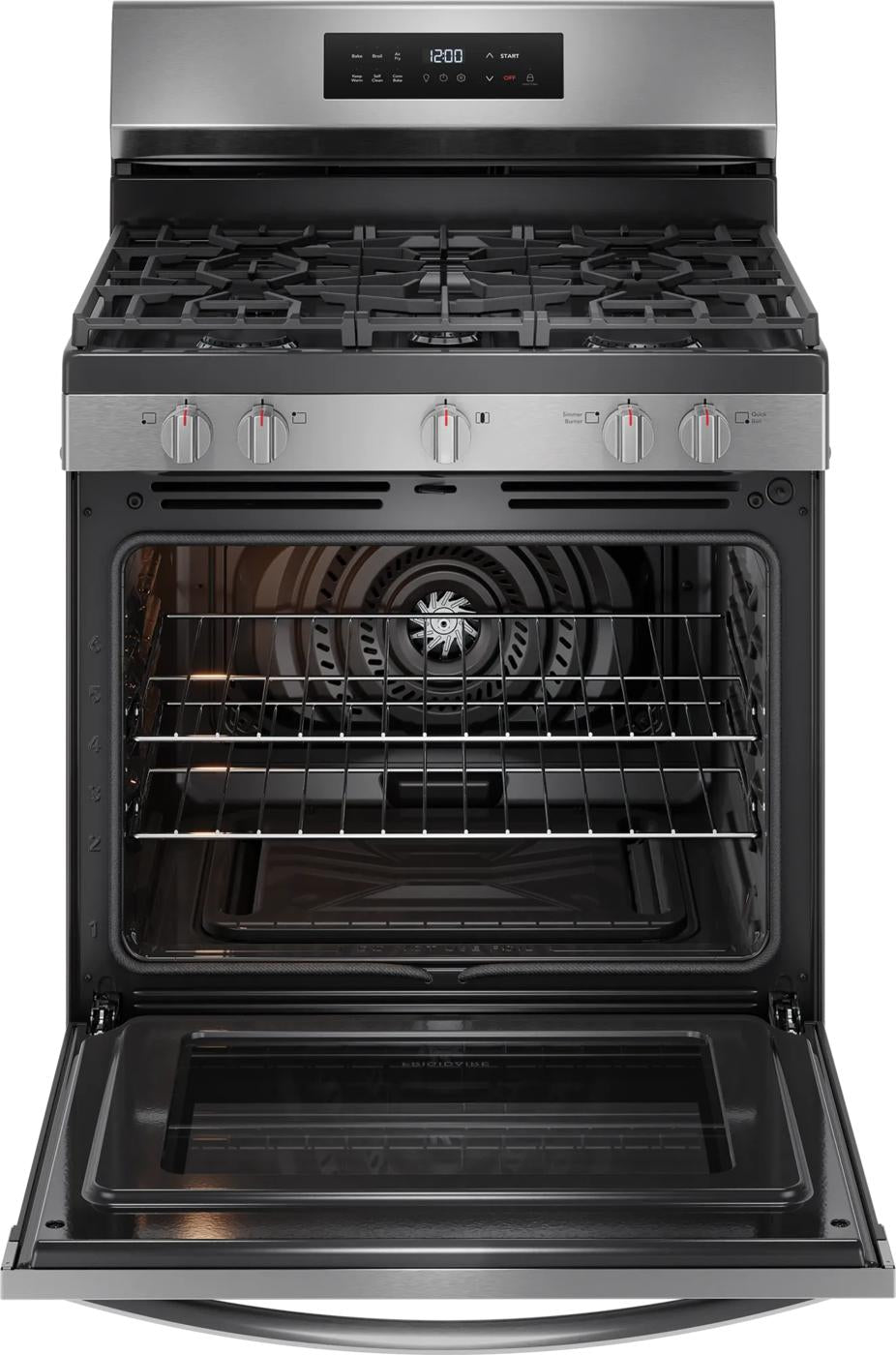 30" Gas Range with Air Fry