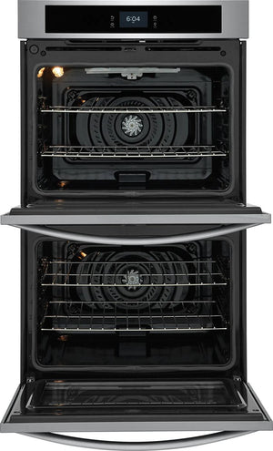 30" Double Electric Wall Oven with Fan Convection