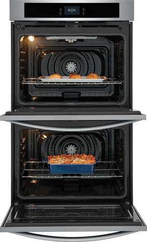 30" Double Electric Wall Oven with Fan Convection