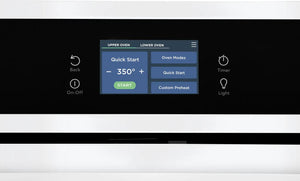 30" Double Electric Wall Oven with Fan Convection