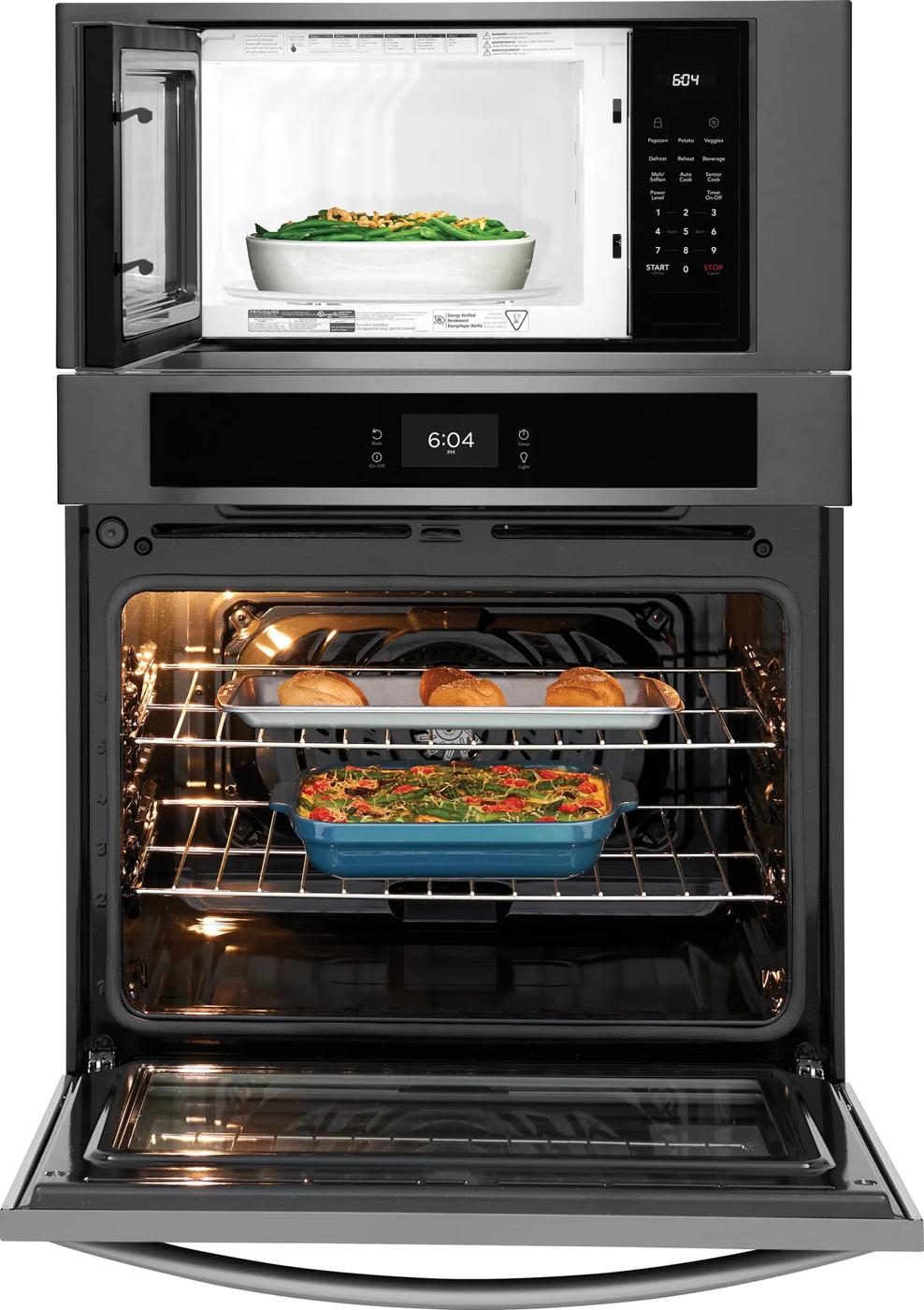30" Electric Wall Oven and Microwave Combination