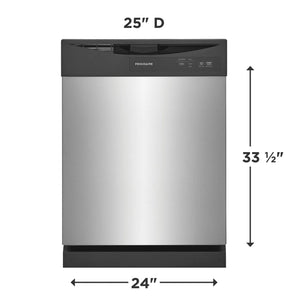 24" Built-In Dishwasher