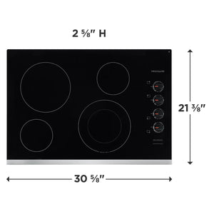 30" Electric Cooktop