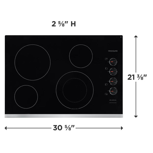 30" Electric Cooktop