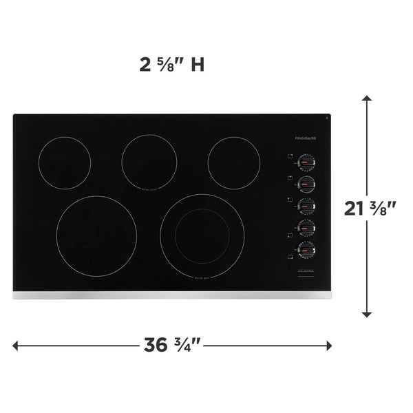36" Electric Cooktop