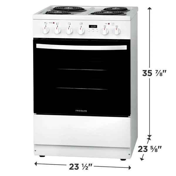 24" Freestanding Electric Range