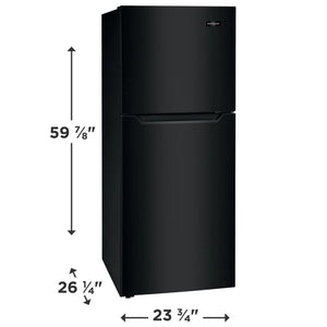 10.1 Cu. Ft. Top Freezer Apartment-Size Refrigerator