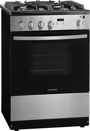 24" Front Control Freestanding Gas Range