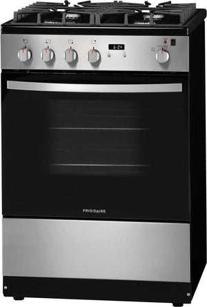 24" Front Control Freestanding Gas Range