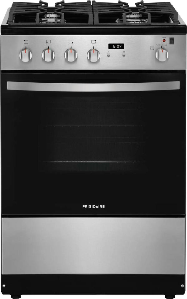 24" Front Control Freestanding Gas Range