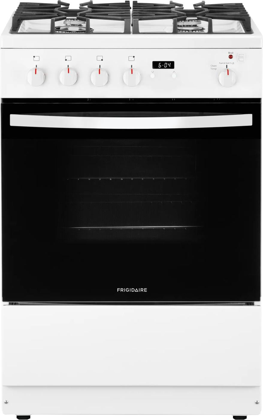 24" Front Control Freestanding Gas Range