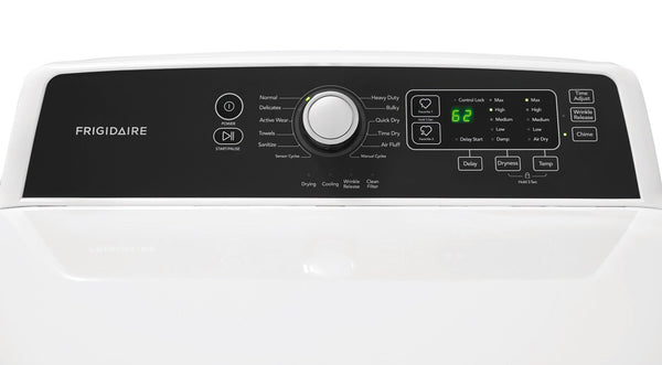 6.7 Cu. Ft. Free Standing Electric Dryer