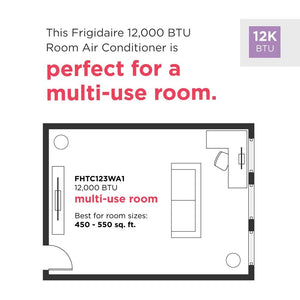 12,000 BTU Built-In Room Air Conditioner