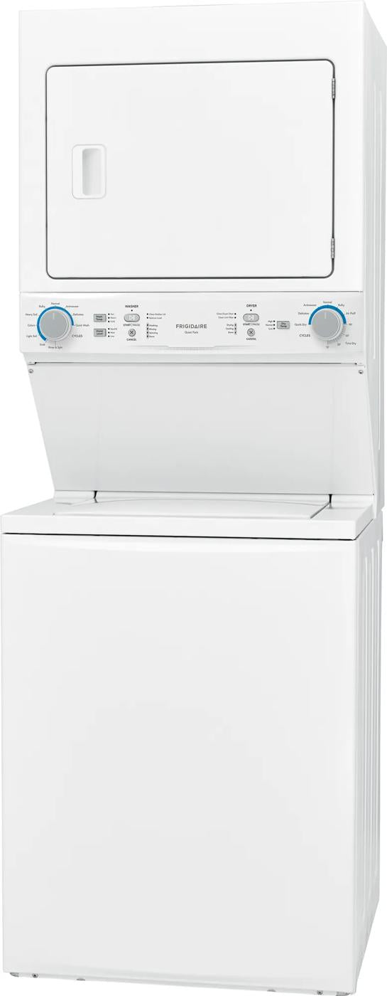 Electric Washer/Dryer Laundry Center - 3.9 Cu. Ft Washer and 5.5 Cu. Ft. Dryer