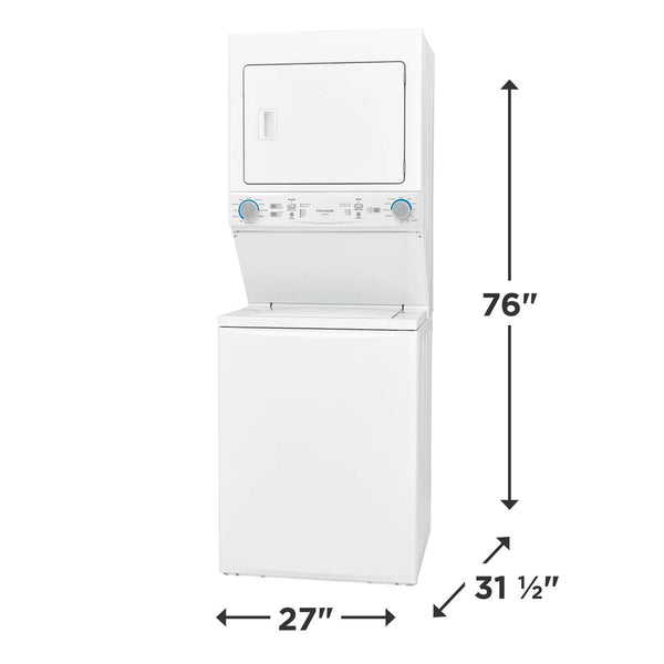 Gas Washer/Dryer Laundry Center - 3.9 Cu. Ft Washer and 5.5 Cu. Ft. Dryer
