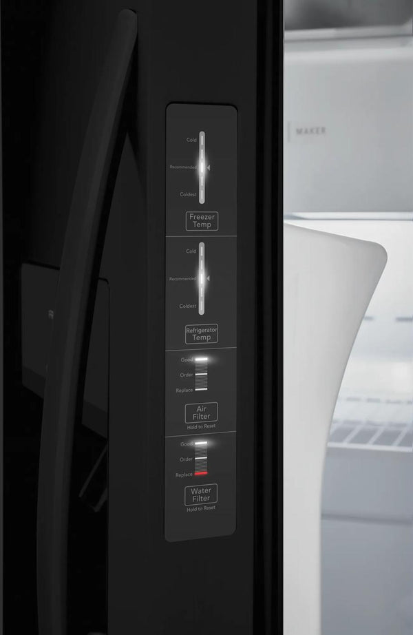 25.6 Cu. Ft. 36" Standard Depth Side by Side Refrigerator