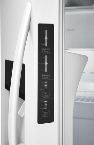 25.6 Cu. Ft. 36" Standard Depth Side by Side Refrigerator