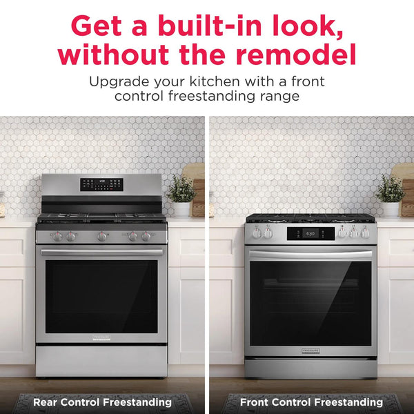 30" Front Control Electric Range with Air Fry