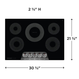 30" Electric Cooktop