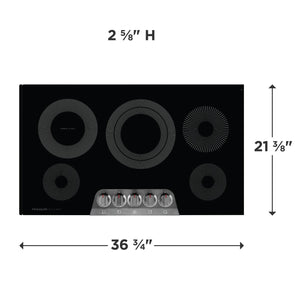 36" Electric Cooktop