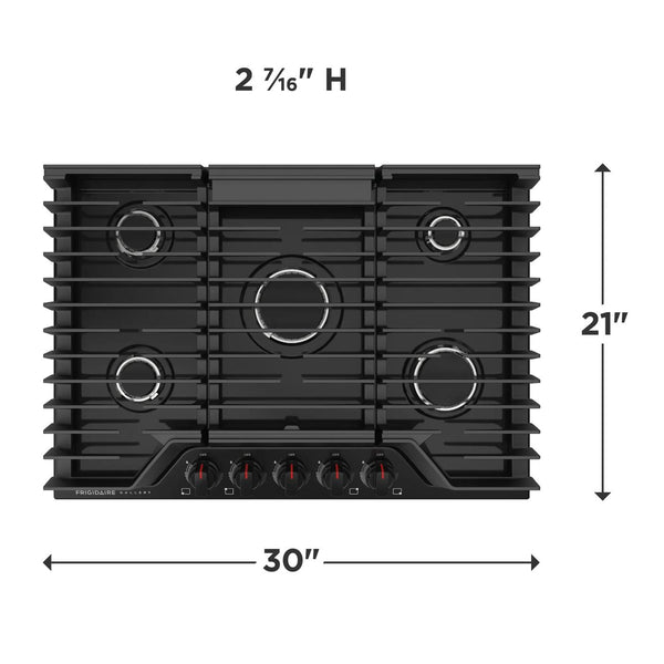 30" Gas Cooktop