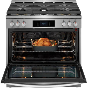 36" Dual-Fuel Range with Air Fry