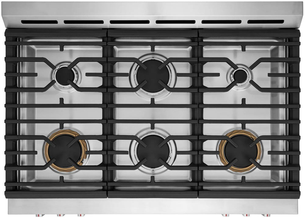 36" Dual-Fuel Range with Air Fry