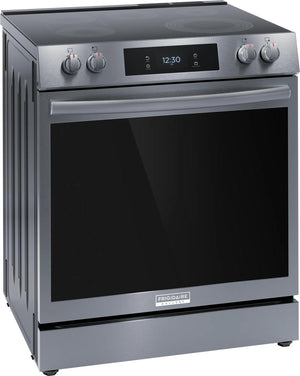 30" Front Control Electric Range with Total Convection