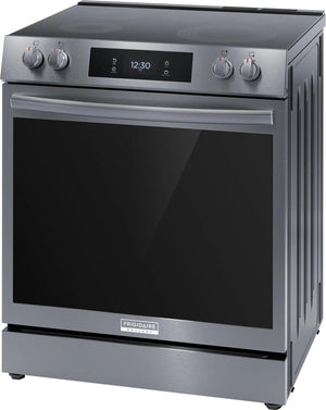 30" Front Control Electric Range with Total Convection