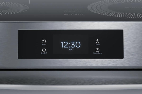 30" Front Control Electric Range with Total Convection