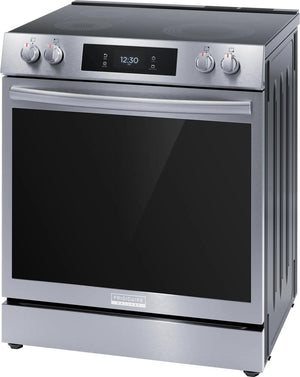 30" Front Control Electric Range with Total Convection