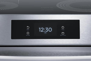 30" Front Control Electric Range with Total Convection