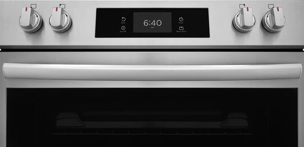 30" Electric Range with Stone-Baked Pizza