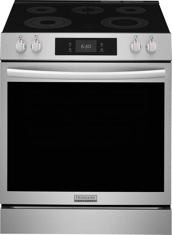 30" Electric Range with Stone-Baked Pizza