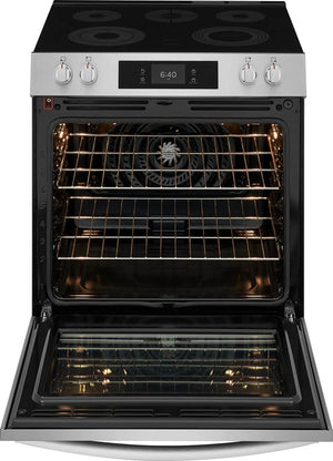 30" Electric Range with Stone-Baked Pizza